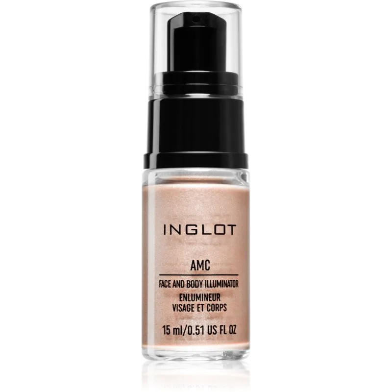 Inglot AMC κρεμώδες λαμπρυντικό Για πρόσωπο και σώμα απόχρωση 69 15 ml