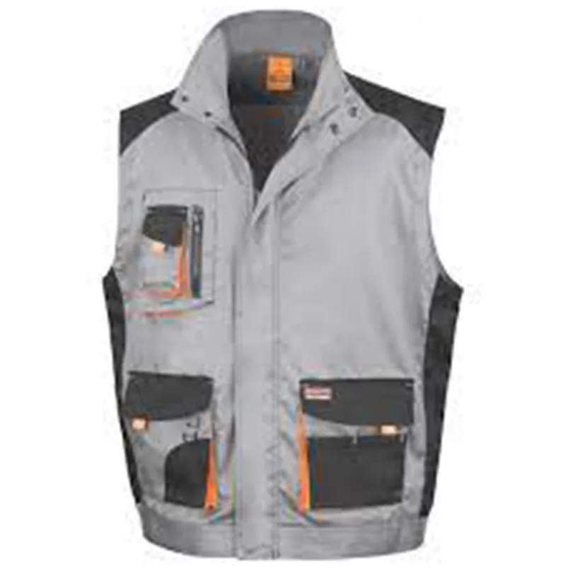 Αδιάβροχο Γιλέκο Εργασίας LITE Gilet Result Work-Guard R317X Grey/Black/Orange