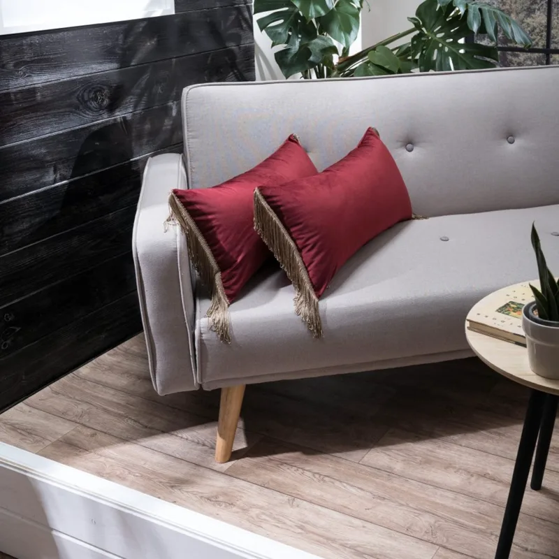 Μαξιλαροθήκη Velvet 10 Με Κρόσι (30x60cm) Teoran 30x60cm