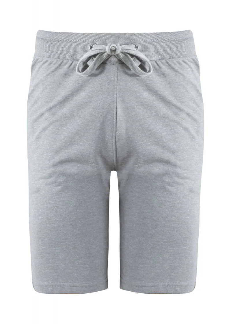 Ανδρική βερμούδα με πλαινές τσέπες. Sport collection ΓΚΡΙ