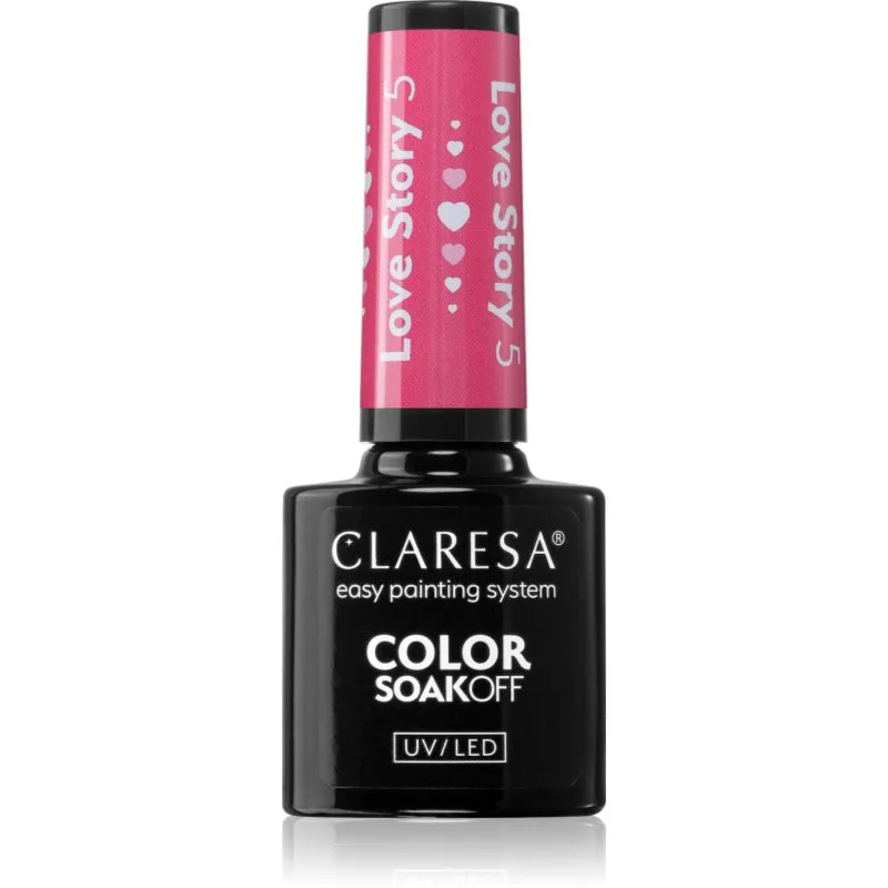 Claresa SoakOff UV/LED Color Love Story τζελ βερνίκι νυχιών απόχρωση 5 5 γρ