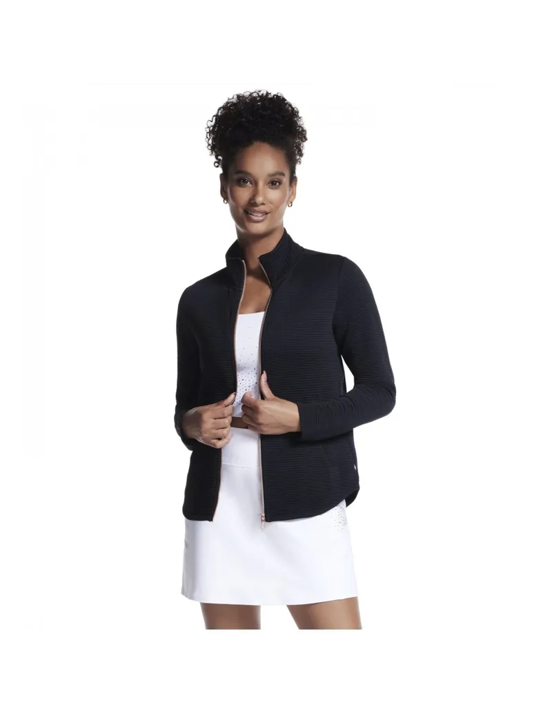Skechers The Hoodless Hoodie GoWalk Shine Jacket JA78BLK