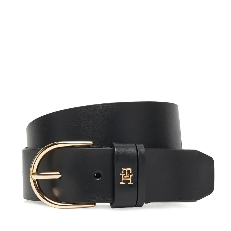 Ζώνη Γυναικεία Tommy Hilfiger Essential Effortless 3.5 AW0AW17757 Μαύρο