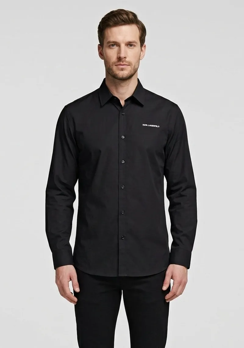 Karl Lagerfeld Πουκάμισο Casual - 605932 563675 990 Black