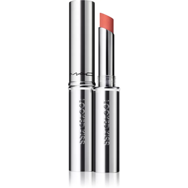 MAC Cosmetics Locked Kiss 24h Lipstick Ultra ματ κραγιόν διαρκείας απόχρωση Mull It Over & Over 1,8 γρ