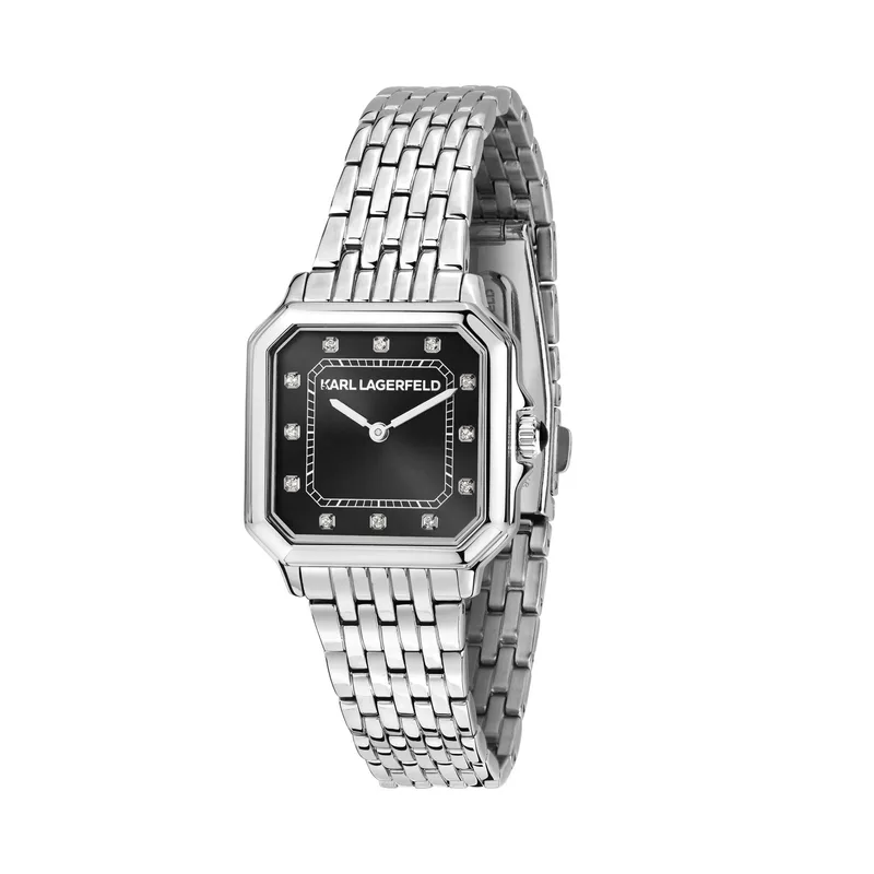 Ρολόι KARL LAGERFELD R0553110507 Ασημί