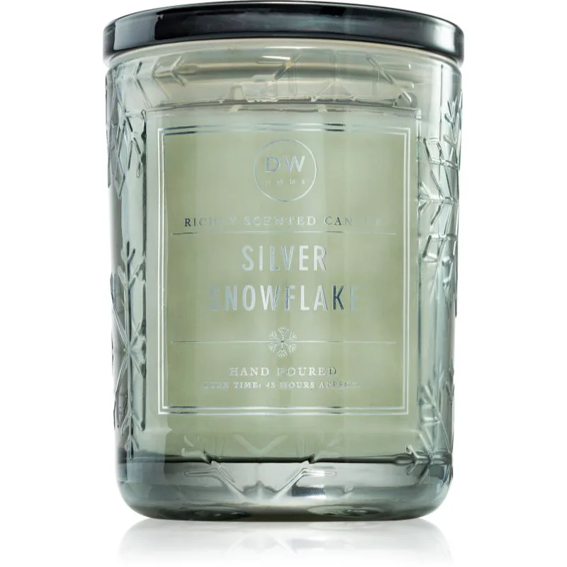 DW Home Signature Silver Snowflake αρωματικό κερί 434 γρ