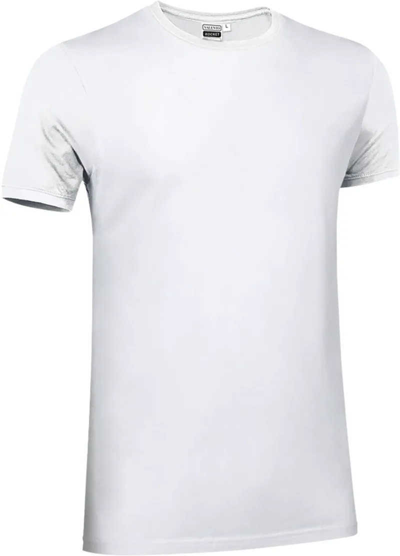 T-Shirt ROCKET Valento CAVAROCBL White