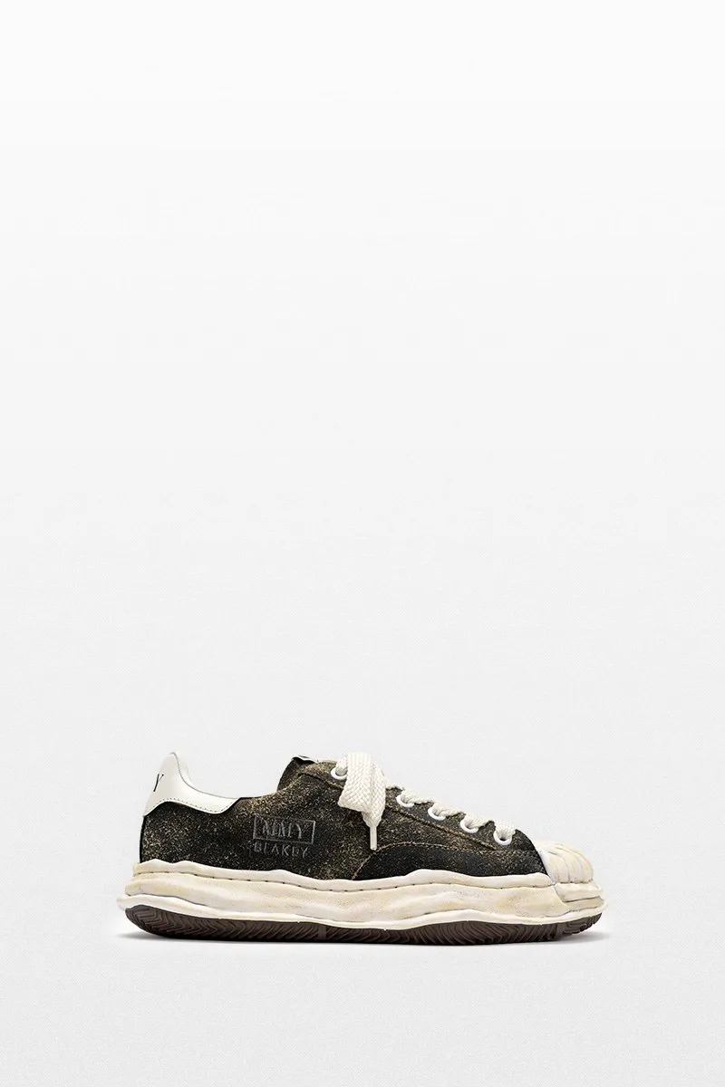 MAISON MIHARA YASUHIRO Ανδρικό Μαύρο "BLAKEY" Vintage Suede Sneaker