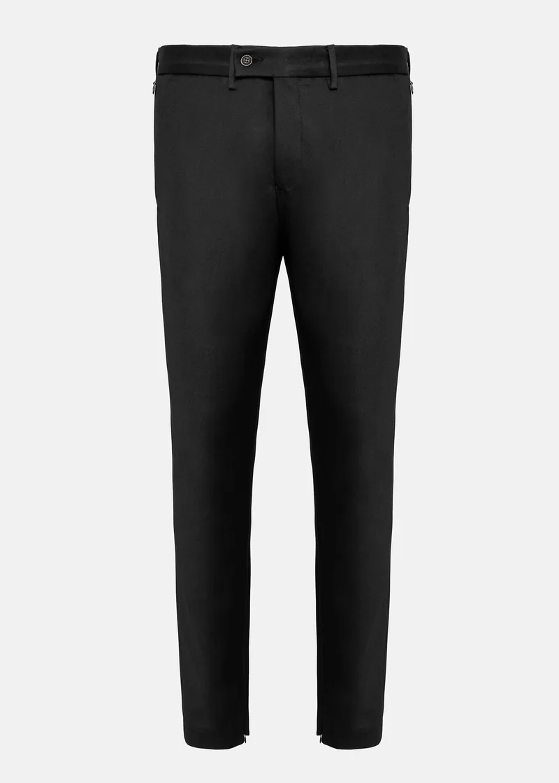 Monte Napoleone Παντελόνι της σειράς Interfit - 242 61 3650 6151 6 Black