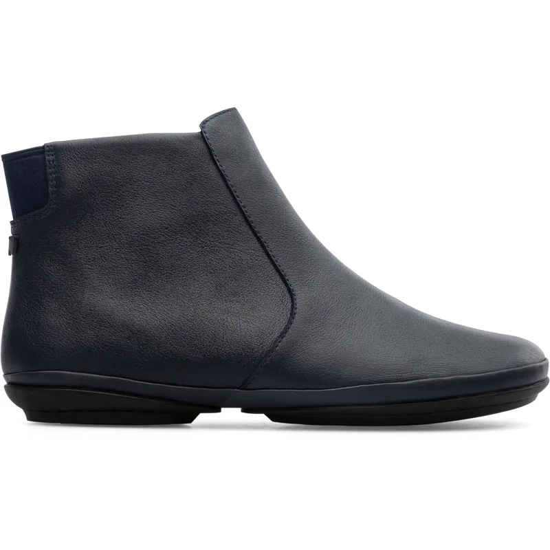 CAMPER Right - Μποτάκια Για Γυναικεία - Μπλε, Μέγεθος 37, Smooth leather
