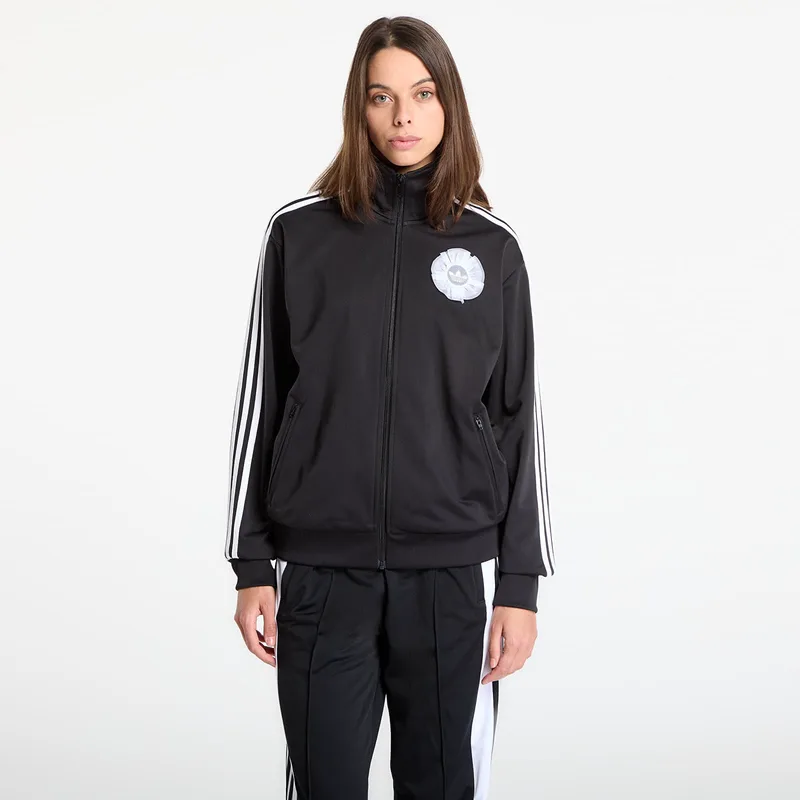 Φούτερ adidas Lace Branding Fb Tt Tracksuit Top Black L