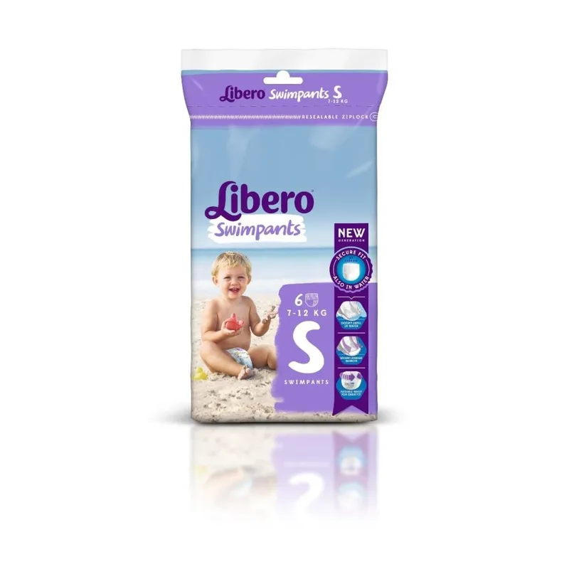 Πάνες Libero Swimpants Small (7-12kg) 6τεμ
