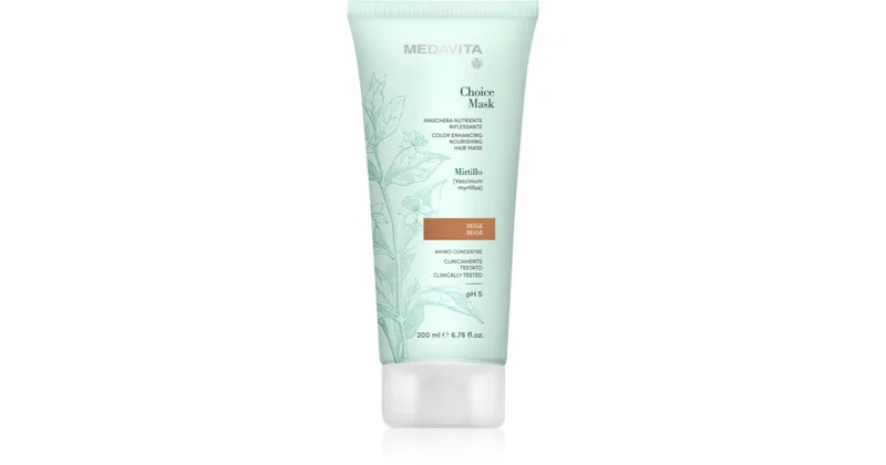 Medavita Choice Beige nourishing mask for colored hair 200 ml