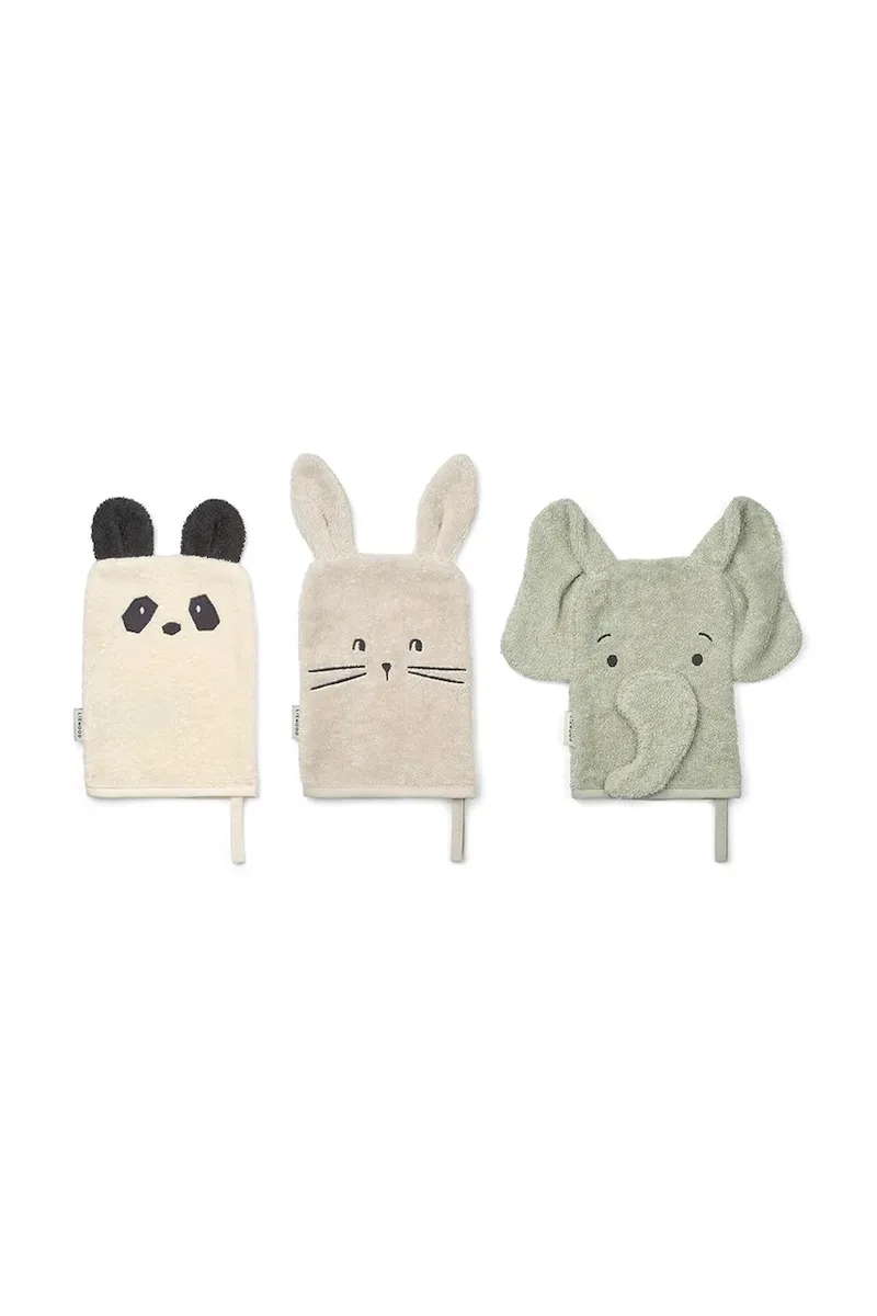 Βρεφικό σφουγγάρι μπάνιου Liewood Sylvester Washcloth 3-pack