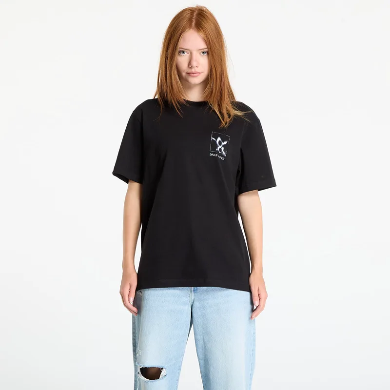 T-shirt Daily Paper Shadow Grid Ss T-Shirt Black XS