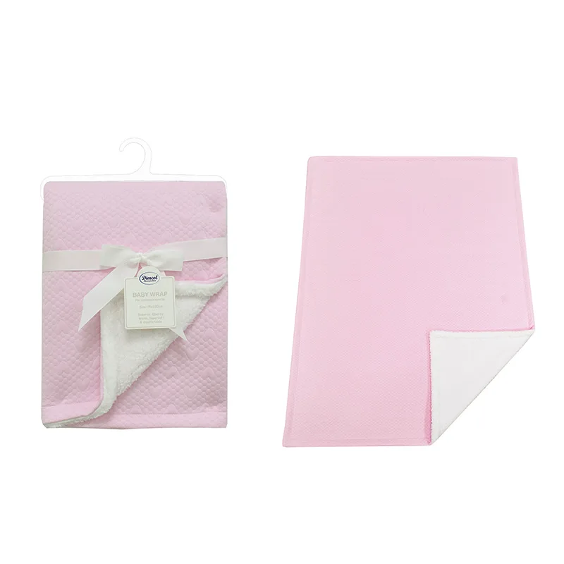 Κουβέρτα Fleece Λίκνου 75X100 Dimcol Hearts 19 (75x100)