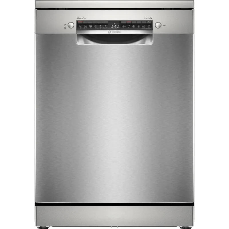 Bosch SMS4ENI06E Ελεύθερο Πλυντήριο Πιάτων για 13 Σερβίτσια, με Wifi, Π60εκ, Β, Inox SMS4ENI06E