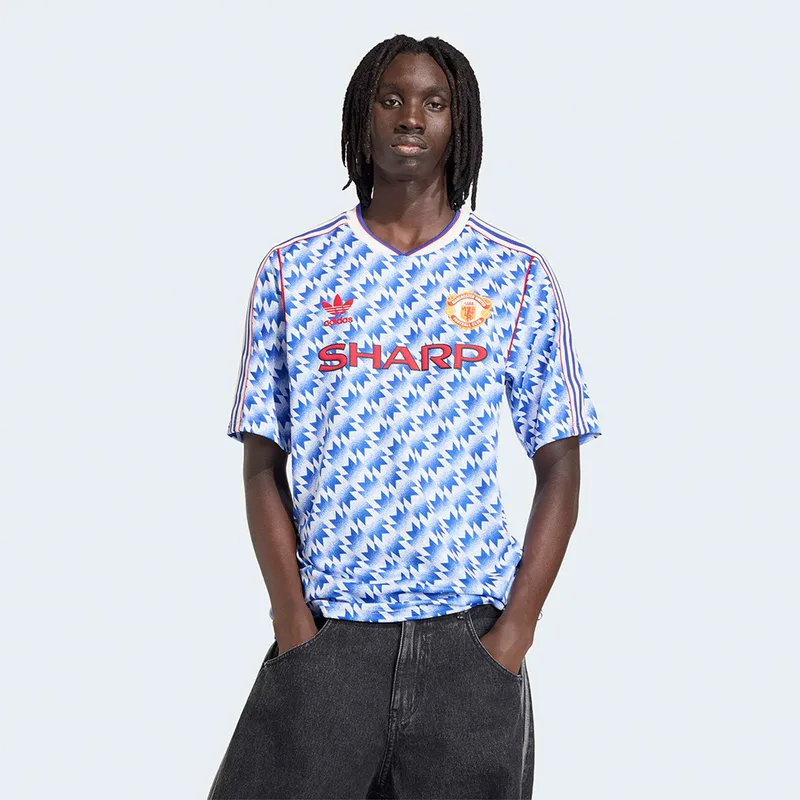adidas Manchester United FC 1990 Away Ανδρική Ποδοσφαιρική Φανέλα (9000260814_5775)