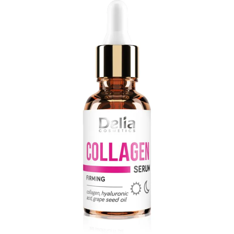 Delia Cosmetics Authentic Beauty Collagen συσφικτικός ορός προσώπου με κολαγόνο 30 ml