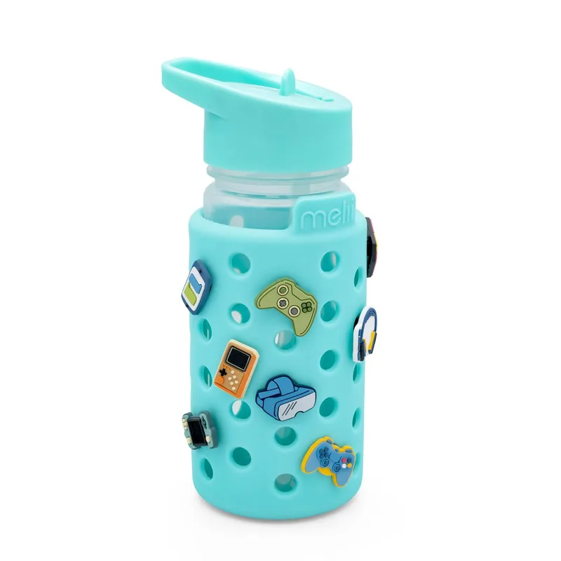 Παγούρι Με Charms Μπλε 450ml Melii MEL27700 (Χρώμα: Μπλε) - Melii - MEL27700