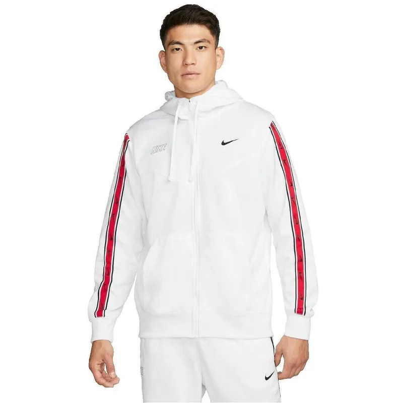 Ζακέτα Nike Veste de survêtement Sportswear Repeat blanche