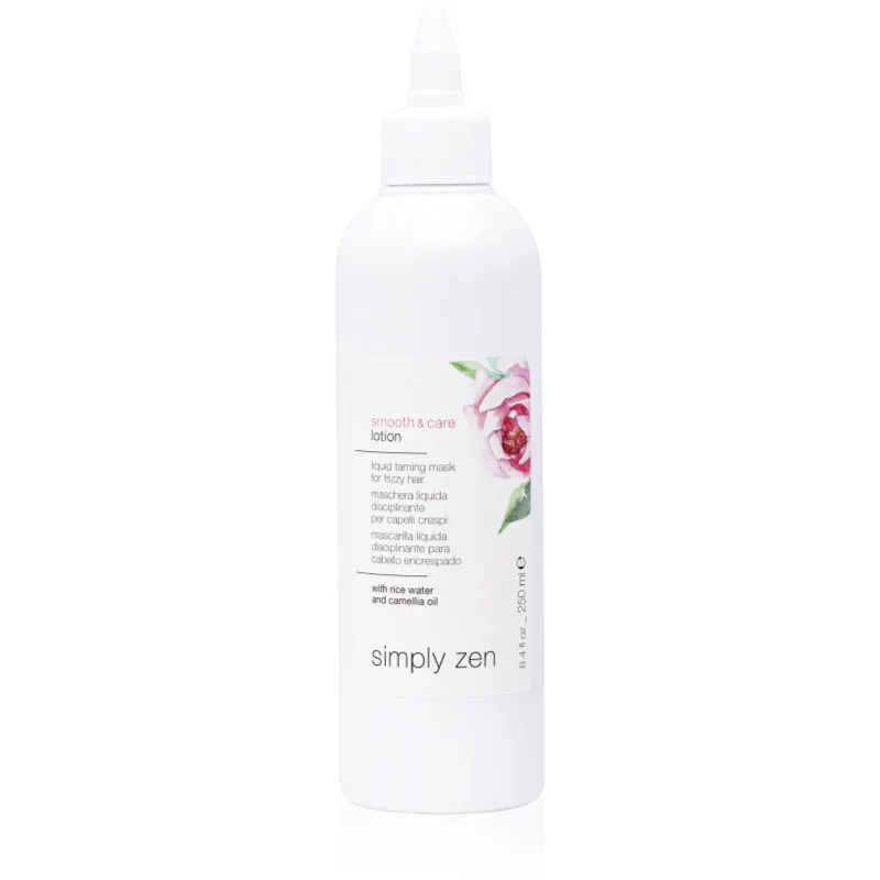 Simply Zen Smooth & Care Lotion μάσκα για την αντιμετώπιση του κρεπαρίσματος μαλλιών 250 ml