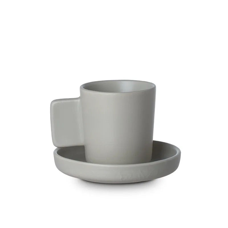Φλυτζάνι Καφέ-Espresso New Bone Fine Grind 90ml Estia 07-35518 (Σετ 6 Τεμάχια) (Υλικό: Πορσελάνη) - estia - 07-35518