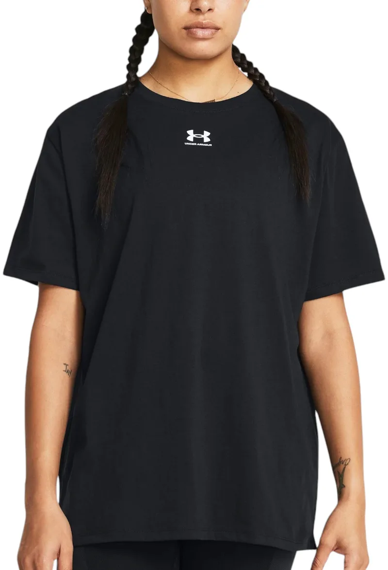 Μπλούζα Κοντομάνικη Under Armour Campus Oversize 1387193-001 Γυναικείο