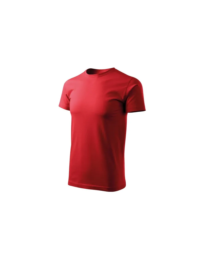 Malfini Ανδρικό Διαφημιστικό T-shirt Κοντομάνικο σε Κόκκινο Χρώμα MLI-F3707