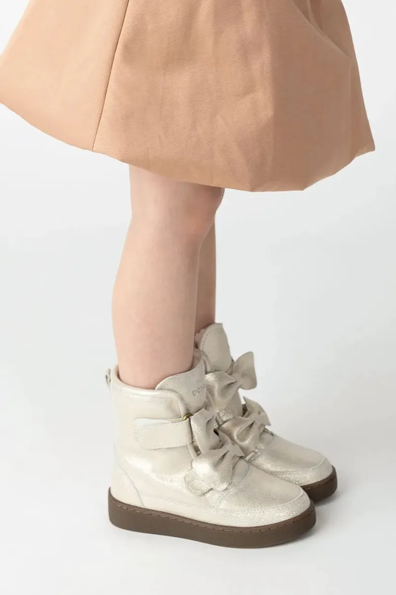 Παιδικές δερμάτινες χειμερινές μπότες Donsje Isa Exclusive Boots