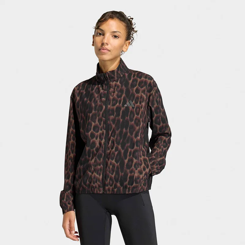 adidas Workout Essentials Leopard Γυναικεία Ζακέτα (9000261590_92120)