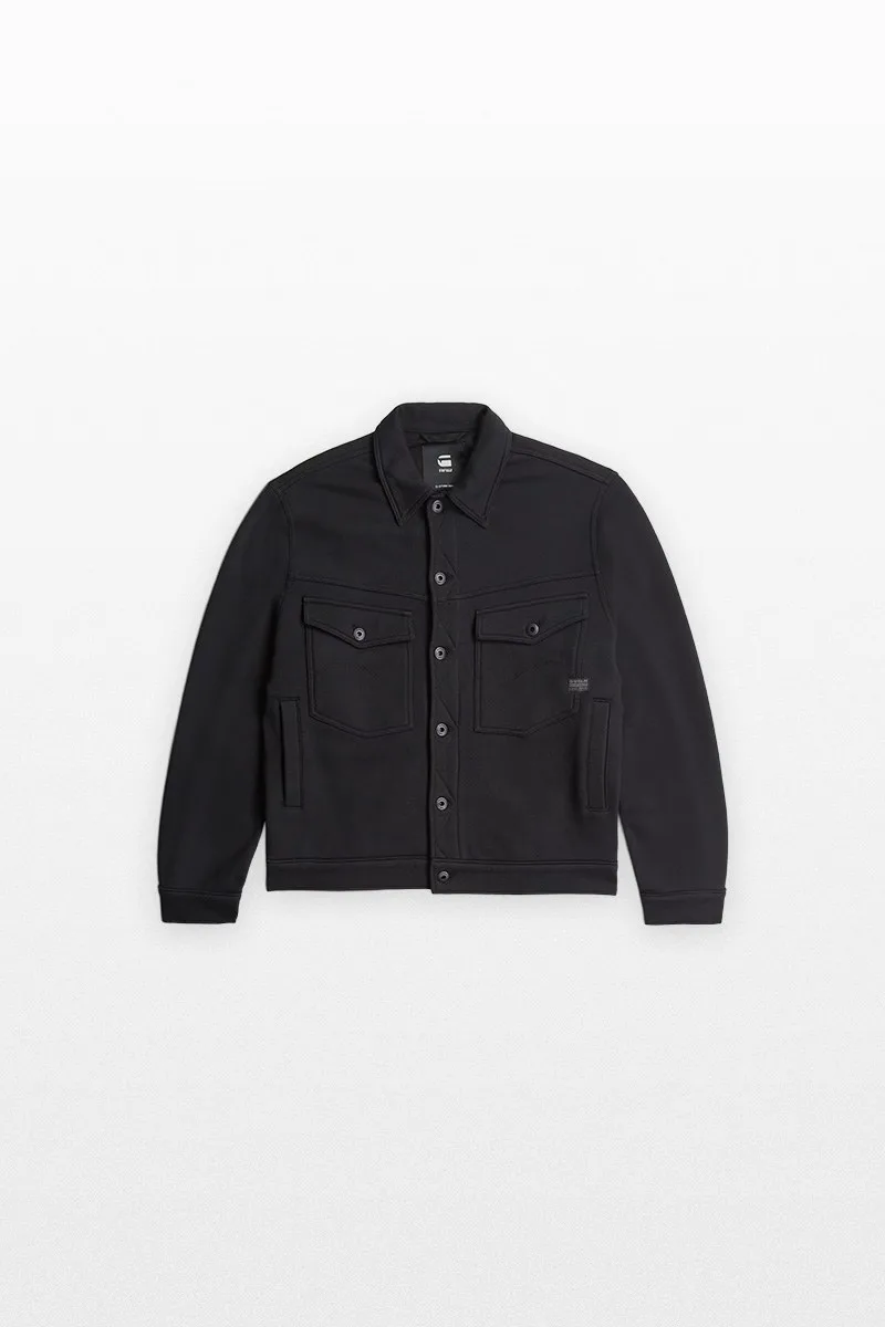 G-STAR Ανδρικό Μαύρο Dakota Sweater Jacket
