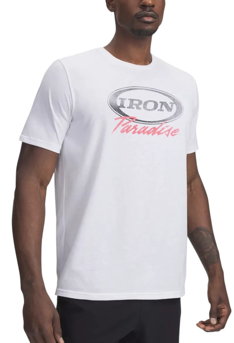 Μπλούζα Κοντομάνικη Under Armour Project Rock Iron 1389945-100 Ανδρικό