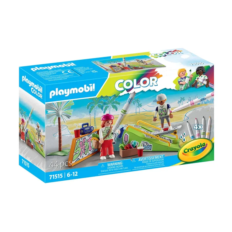 Playmobil Color: Πάρκο Skate 71515