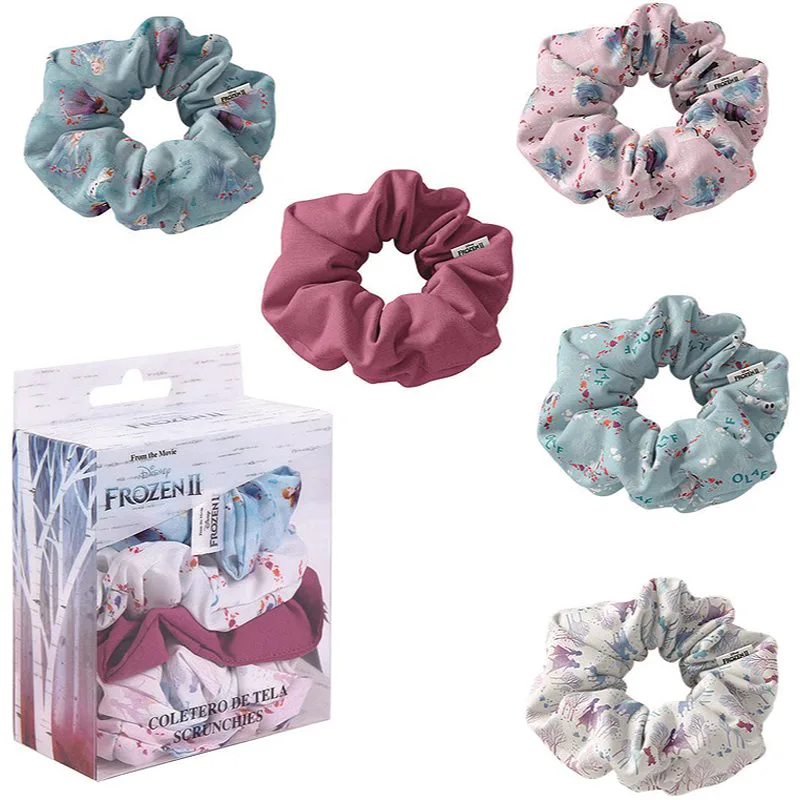 Disney Frozen 2 Scrunchies λαστιχάκι για τα μαλλιά για παιδιά 5 τμχ