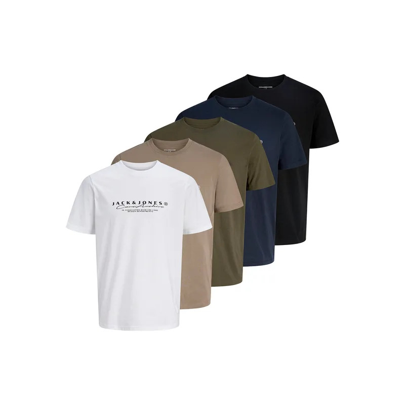 Jack & Jones Σετ t-shirts Point 12294212 Έγχρωμο Regular Fit