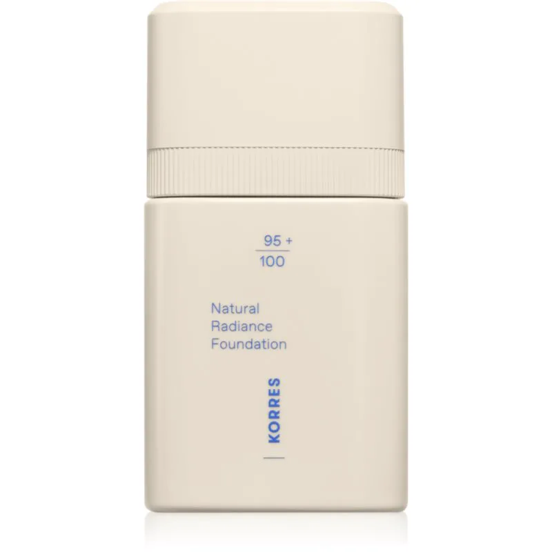 Korres Natural Sheer Foundation ελαφρύ μεικ απ για φυσική εμφάνιση απόχρωση 01 Light 30 ml