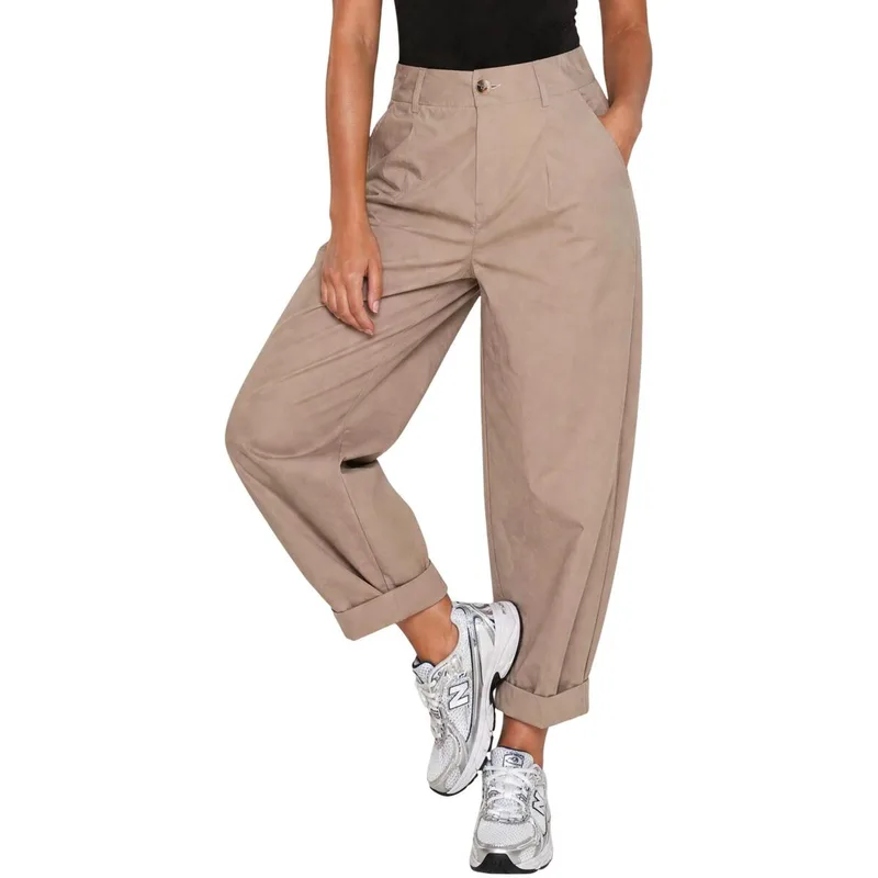 Παντελόνια I Am Pantaloni Cotone Risvolto 13568