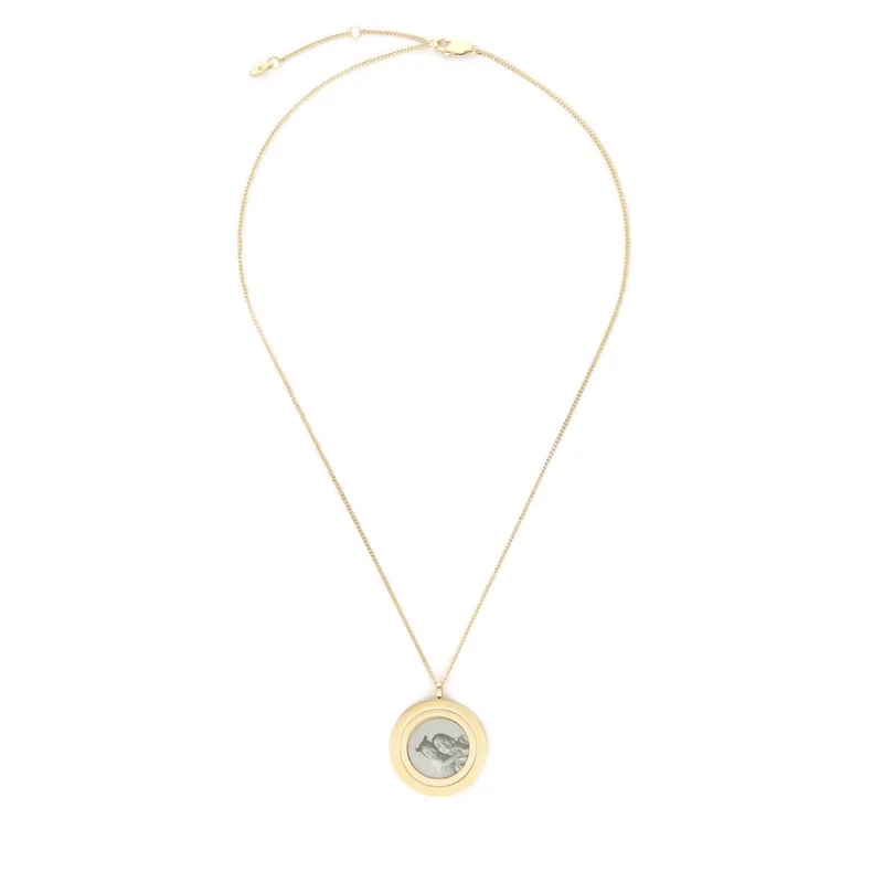 Κολιέ Fossil Harlow Locket JF04738710 Χρυσό