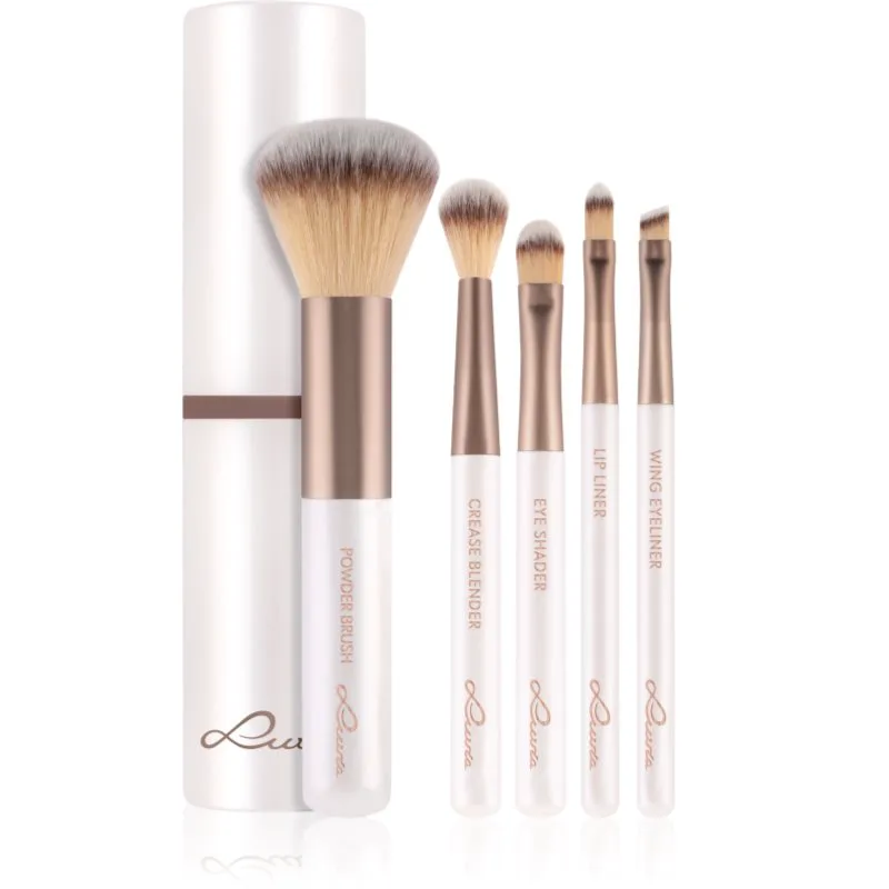 Luvia Cosmetics Travel Set Macchiato σετ με πινέλα ταξιδιωτικό 5 τμχ