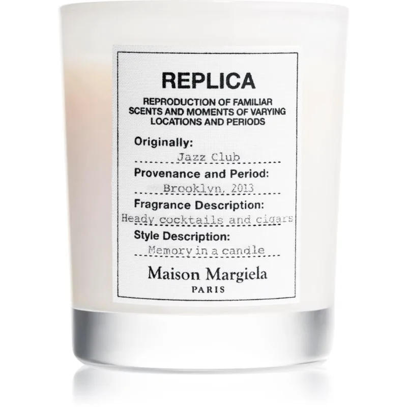 Maison Margiela REPLICA Jazz Club αρωματικό κερί 165 γρ
