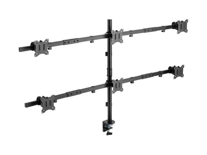 Equip Tischhalterung 17"-32"/ 6TFT je 7kg 360° sw lite Retail