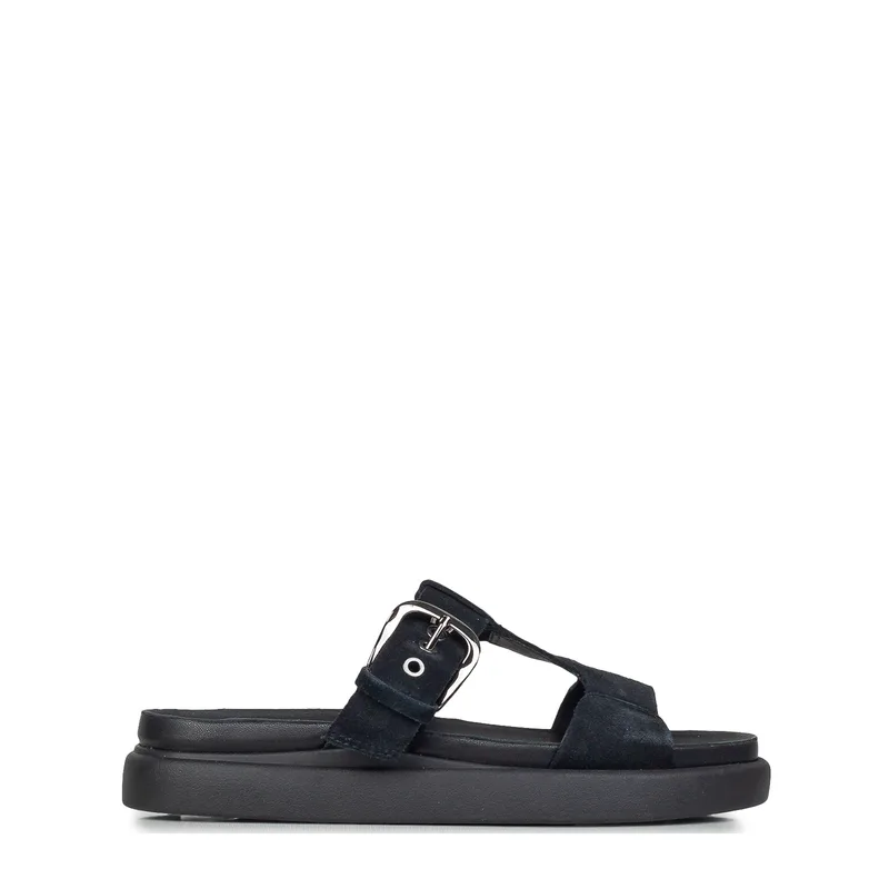Πέδιλα-Σανδάλια γυναικεία Clarks Μαύρο 26185813 Aristella West 262