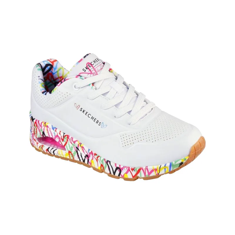 Xαμηλά Sneakers Skechers Baskets uno loving love imitation cuir