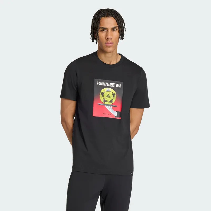 adidas M Football Slogan Graphic (9000284441_1469)