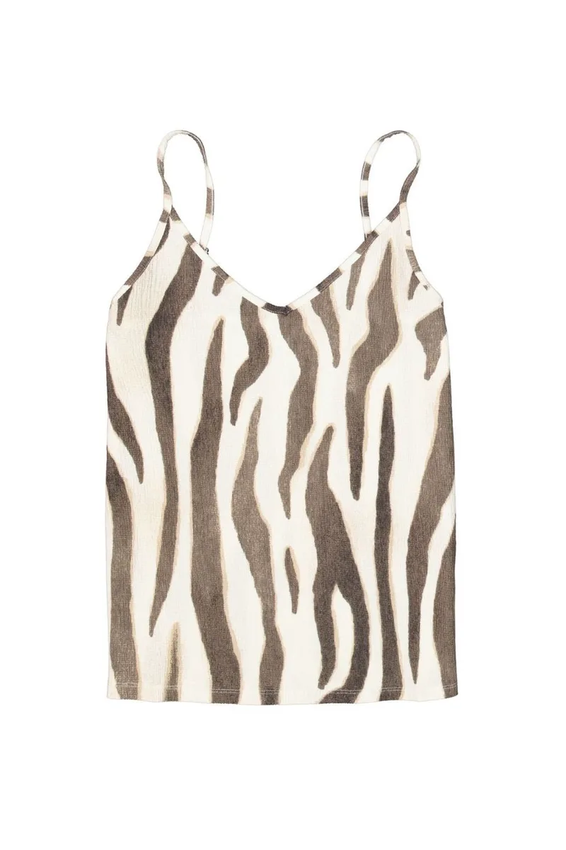Garcia Γυναικείο Τιραντάκι Animal Print -Q260020