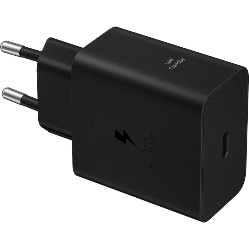 Φορτιστής Official Samsung Fast Travel Charger Γρήγορος Ταξιδιού με 1 x Θύρα Type-C 60W - Black (EP-T6010NBEGWW)