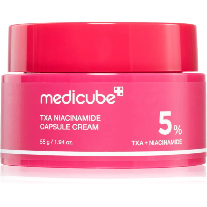 medicube TXA Niacinamide Capsule Cream κρέμα φωτεινότητας για την αντιμετώπιση των μαύρων κύκλων 55 ml