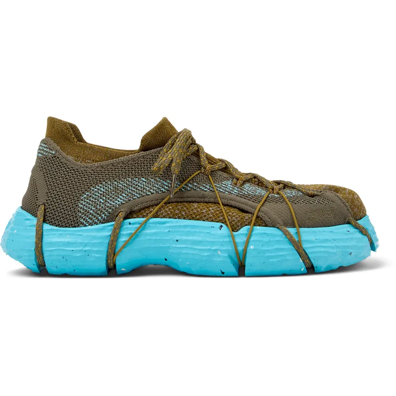 CAMPER Roku - Sneakers Για Ανδρικα - Πράσινο,Μπλε,Γκρι, Μέγεθος , Cotton fabric